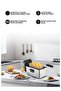 Deep Fryer with Adjustable Thermostat, Frying Basket With Handle, Removable Enamel Inner Pot, Brushed Stainless Steel Housing, 3 L, 2000 W, CK358, Silver - 2