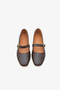 Nikol Women's Genuine Leather Ballerinas - Brown - 4