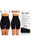 High Waist Laser Cut Long Shorts Corset - Toning Corset with Silicone Bands