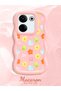 Tecno Camon 20 Pro 4g Compatible Case Camera Protector Pink Silicone Couple Phone Case Floral Pattern - 2