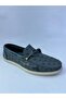Black Lace-Up Men's Genuine Leather Loafer - 2