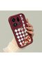 Oppo Find X9 Pro 5g Compatible Case Camera Protector Burgundy Silicone Couple Phone Case Floral Pattern - 3