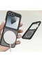 Galaxy Z Flip 7 Fe Case Magsafe Camera Raised Silicone Matte Anti-Fingerprint Tgco - 4