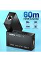 HDMI Extender 60M Repeater Transmitter/Sender + Receiver Over Cat5 Cat6 60 Meters (60M Extender Over Single CAT5/6 Cable) Supports 3D, Full HD1080p with Power for TV Projector, HDTV, DVR - 2