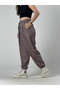 Coffee Polka Dot Women's Jogger Pants Coc3260 - 3