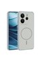 Xiaomi Redmi Note 14 4g Case with Camera Lens Protection, Magsafe Compatible Silicone Omsy