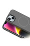 iPhone 14 Case Slim Magsafe Ring Camera Raised Silicone Senk - 6