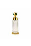 Glass Perfume Bottle with Gold Metal Base – 250 ml - Green
