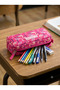 School Backpack Double Compartment Travel Daily Bag Pen Holder Set of 2 Plcan26006-002 - 6