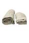 2 Piece Bath and Hand Towel Set Brown Cotton - 7