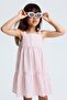Tiered cotton dress