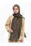 Alia Shawl - Vo Motif Pattern - Dark Mink