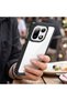 Oneplus 15 Case Camera Protected Shock Absorbing Transparent Back Cover Black
