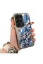 Samsung Galaxy S25 Ultra Compatible Hard Acrylic Back Silicone Edge Lens Protection Case
