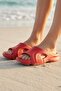 Red Daily Balcony Garden Pool Beach Slippers Women's Slippers - 6