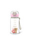 Water Bottle with Strap Set - Lovely Pink