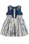 1-6 Years Old Girls' Premium Quality Crowned Evening Dress Set 7034 - 7