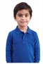 Children's Unisex Cotton Polo Collar Long Sleeve School Uniform T-Shirt (Back to School) - 3