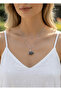 Steel Stone Swan Crispy Necklace - 2