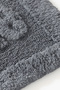 Faylin Cotton Foot Mat 40 X 60 cm - Anthracite - 3