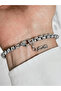 Silver and Black Steel Men's Bracelet Frj10224A-J 2 Year Warranty Gift Boxed - 2