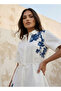 TOILE PRINTED DRESS - 4