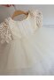 Vintage Pearl Detailed Dress - 3