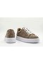 Genuine Suede Leather High Eva Sole Suitable for Long Time Standing Sand Beige Sports Men's Sneaker Shoes Te0108 - 4