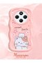 Redmi 14C Compatible Case Camera Protector Pink Silicone Couple Phone Case Cat Pattern - 2
