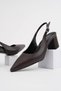 Sevi̇ Women's Thick-Heeled Daily and Special Day Shoes Heel Height 8 cm - 2