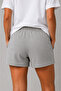 Women's Lace-Up Double Pocket Comfortable Cut Shorts - 3