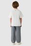 Boy's White Tshirt - 4
