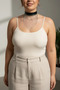 Plus Size Black Women's Belt with Chain Detail and Maximalist Design - 3