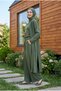 Women's Combed Cotton Hijab 3-Piece Set Long Cardigan Tunic Pants - 3