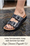 Internet Exclusive 2026 Collection Limited Edition Orthopedic Soft Injection Sole Square Patterned Women's Slippers - 5