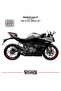 CFMOTO 250SR Grenage ملصق مجموعة اليمين اليسار نموذج ملصق ملصق عالي الجودة