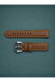 Premium Genuine Leather Watch Band 22mm / 20mm |   Cream Stitched Pre-V Buckle