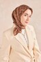 وشاح حرير تويل بنمط سلسلة