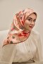 Twill Silk Scarf Flower Dream Powder 90X90 - 2