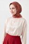 Soft Scarf Bright Red 90X90 - 3