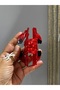 Maisonlune Sea Themed Crab Figured Large Clasp Red Acetate Hair Clip Summer Beach Accessory - 4
