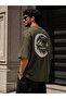Oversize Men's T-Shirt with Back Print - 3