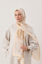 Women's French Silk Shawl Model Hijab Premium Shawl