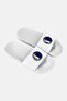 Kids Boy Dallas Mavericks Primary Slip On Slides, White - 2