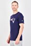 Men Sportswear Fit Short Sleeve Training T-Shirt, Navy - 2