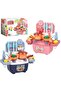 Children's Simulation Mini Kitchen Set Toy | Pretend Cooking Playset with Pots, Utensils & Food Accessories | Educational Role Play Toy for Kids - 3