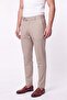 Comfort Fit Comfortable Fit Side Pocket Cotton Textured Beige Trousers P 1219 - 2