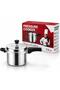 7.5L Aluminum Pressure Cooker with Safety Valve, Fast Cooking, Durable, Induction Base Compatible - 3