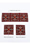 Anadolu Kilim Patterned Car Seat Cover Cushion 3 Piece Set, Wipeable, Stylish and Comfortable Auto Set - 4