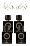 4 قطع من عطر العود الشرقي 100 مل